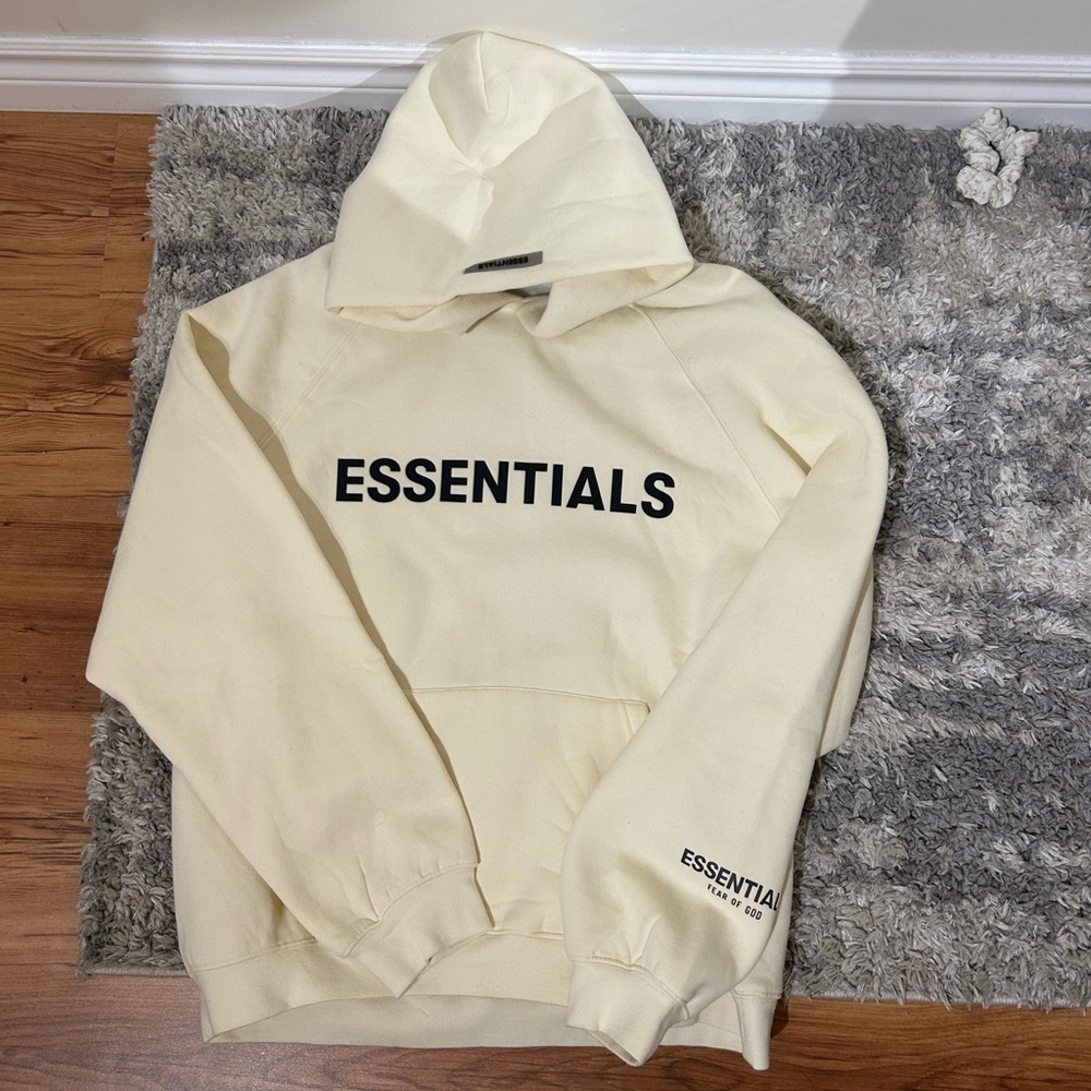 Essentials Cream Hoodie
